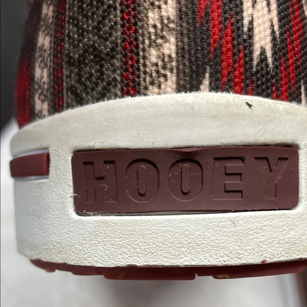 Hooey twisted X Red‎ and Brown Men's Aztec Shoes